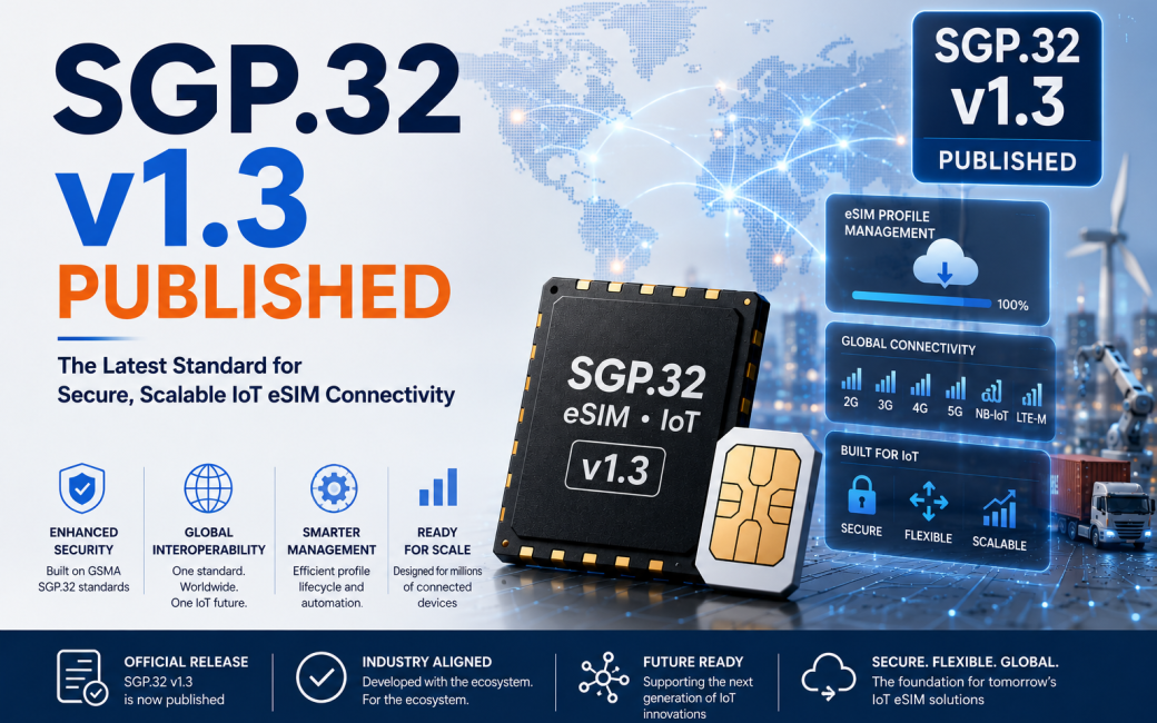 SGP.32 Moves to v1.3, But Certification Still Tracks v1.2